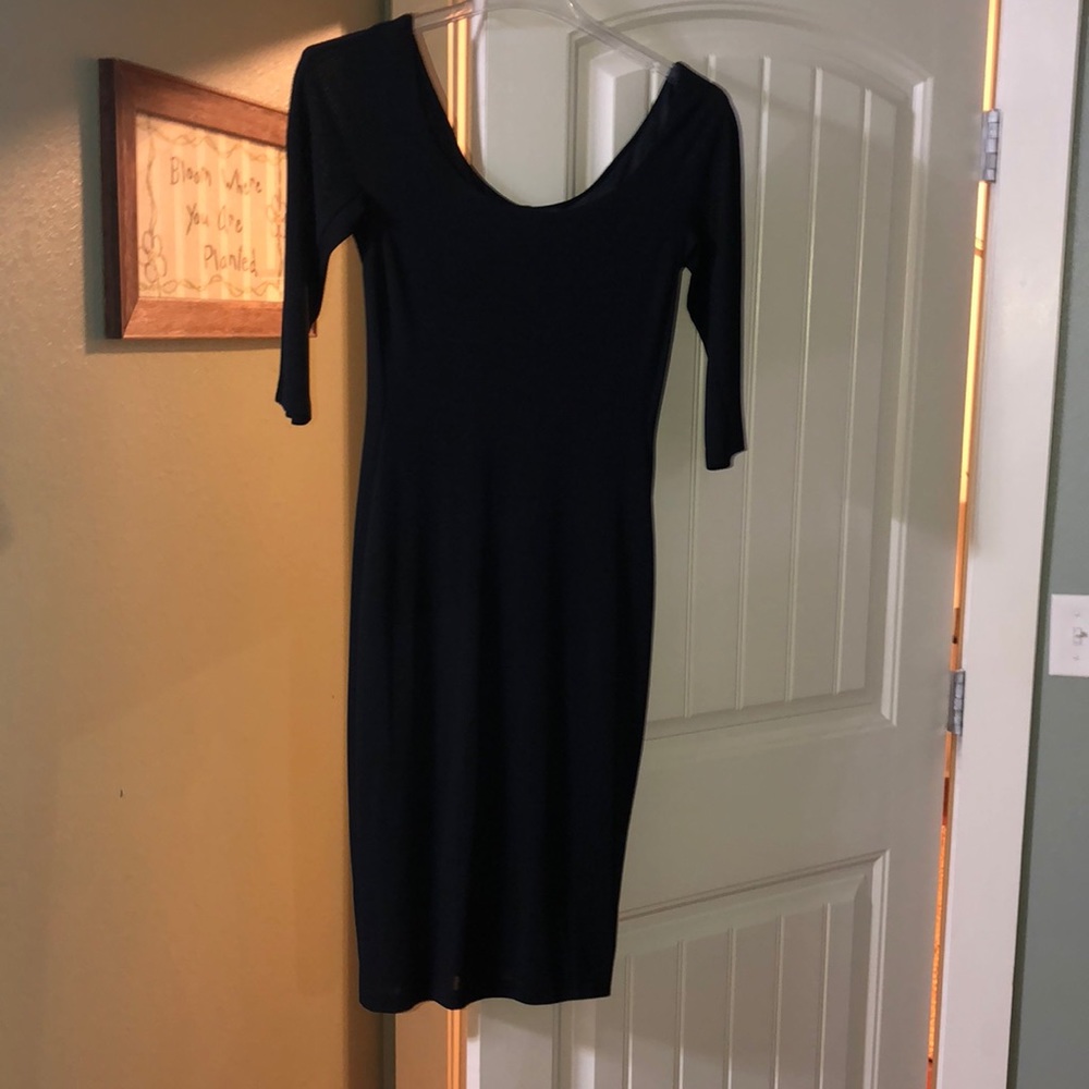 Navy cocktail/formal dress Laundry by Shelli Segal